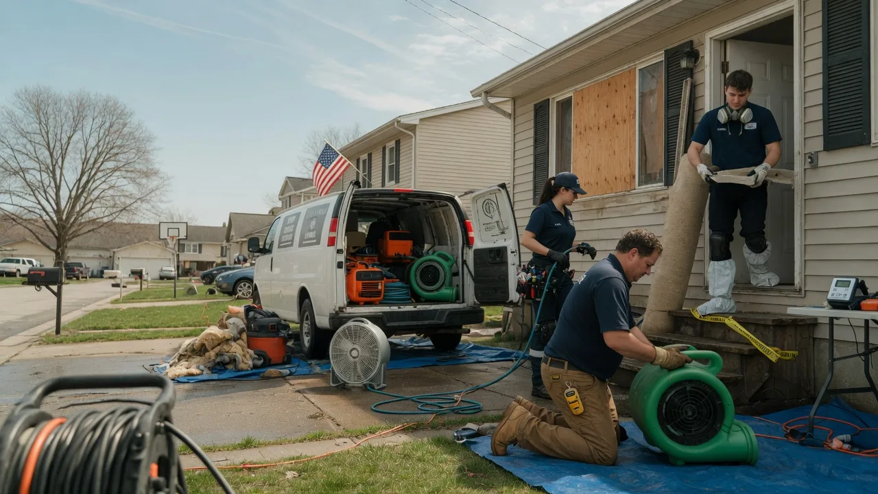 Water Damage Restoration in Ansonville, NC near me